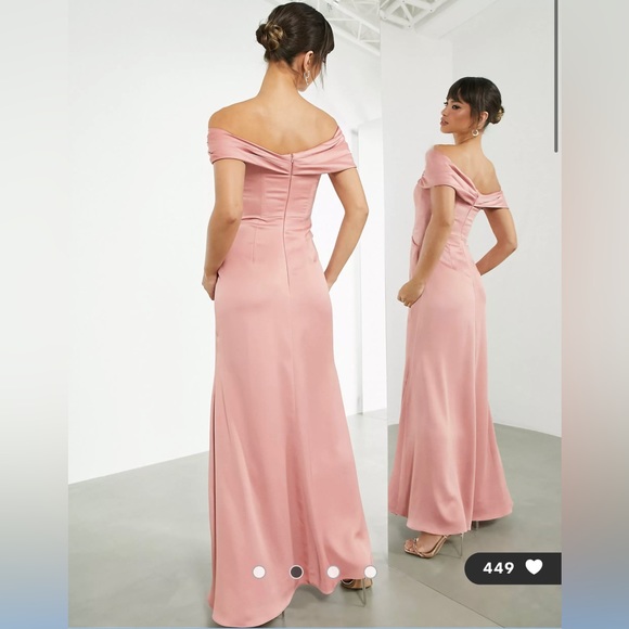 ASOS wrap Gown - Picture 2 of 3